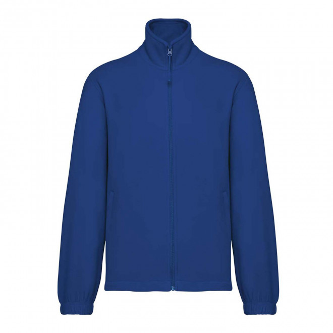 VESTE POLAIRE PERSONNALISABLE 'KARIPOL ZIPPE ELASTIQUE' - bleu royal