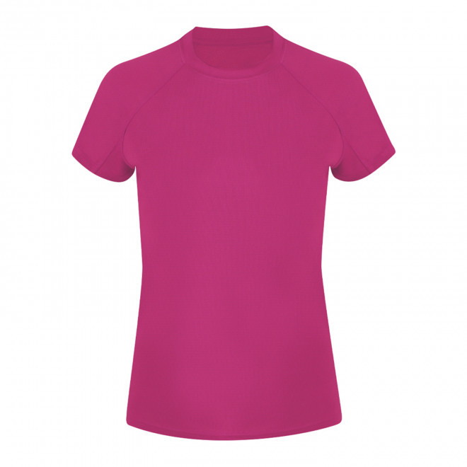 TEE-SHIRT DE SPORT FEMME PERSONNALISABLE 'TAGODA 2.0' - fuchsia