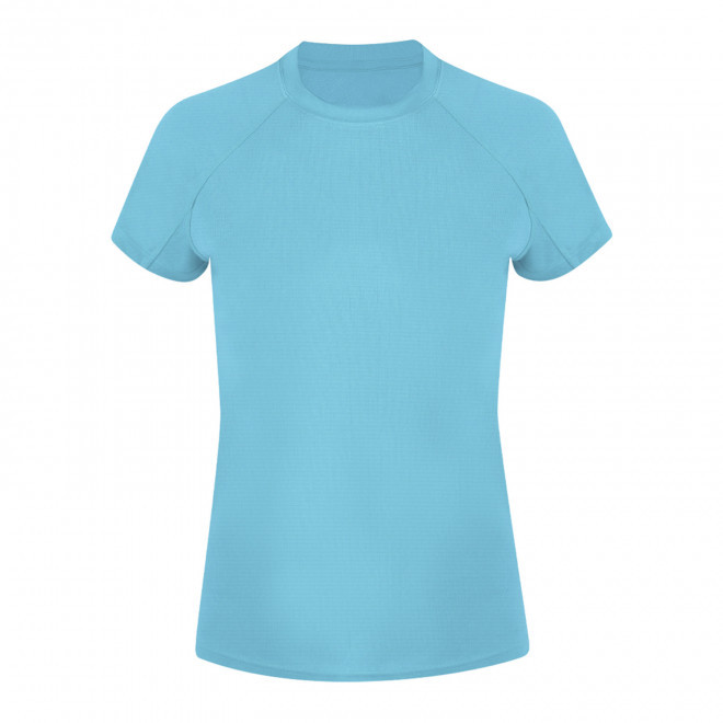 TEE-SHIRT DE SPORT FEMME PERSONNALISABLE 'TAGODA 2.0' - turquoise