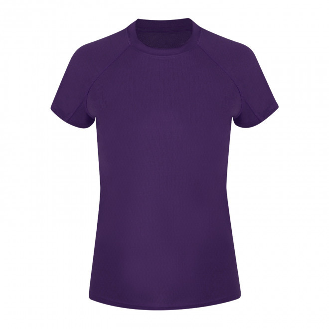 TEE-SHIRT DE SPORT FEMME PERSONNALISABLE 'TAGODA 2.0' - violet