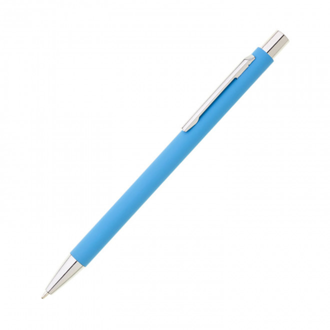 STYLO FIN PERSONNALISABLE 'SYRAX' - bleu clair
