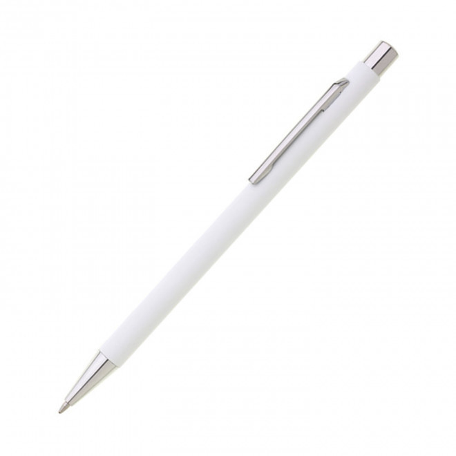 STYLO FIN PERSONNALISABLE 'SYRAX' - blanc