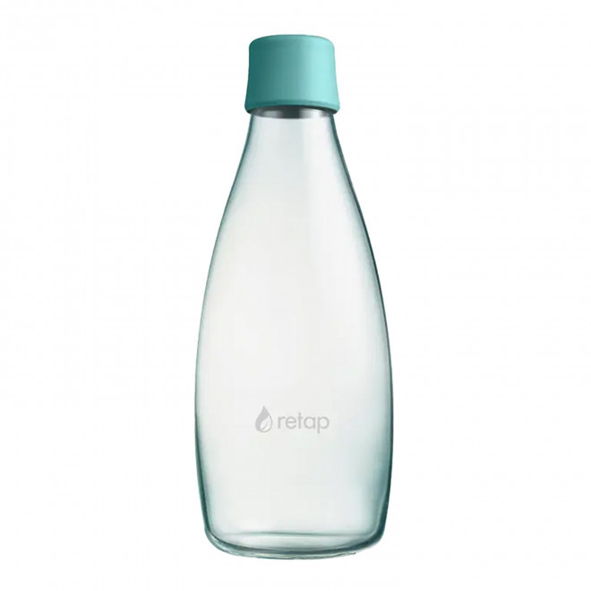 BOUTEILLE VERRE 800ML PERSONNALISABLE 'ORIGINAL 08' - menthe