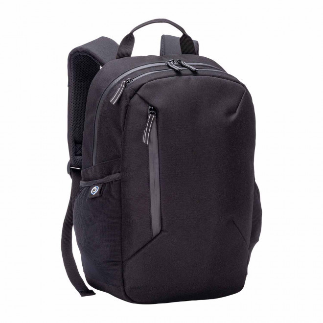 SAC A DOS ORDINATEUR RPET OCEANCYCLE PERSONNALISABLE 'HYDES' - noir