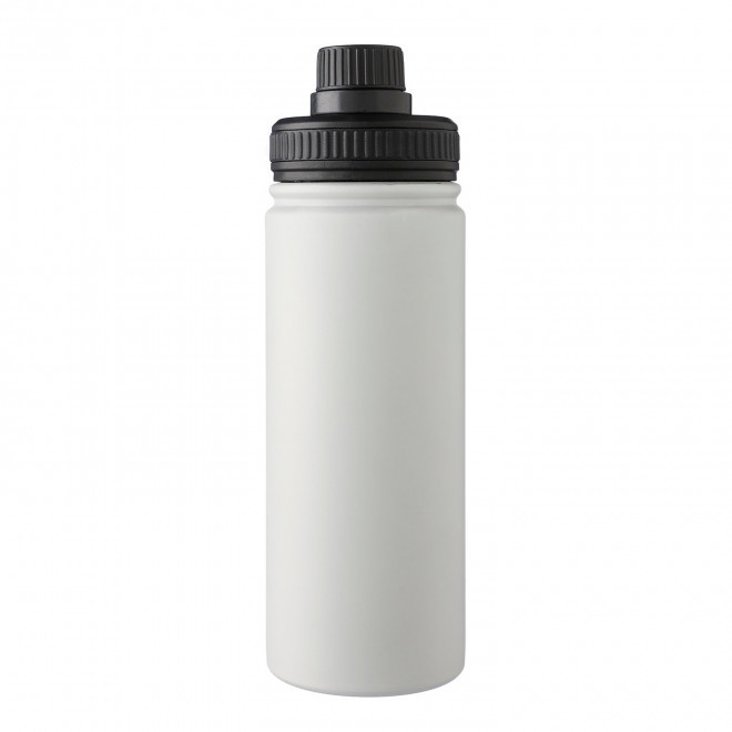 GOURDE SPORT ISOTHERME 550 ML PERSONNALISABLE 'DARU' - blanc