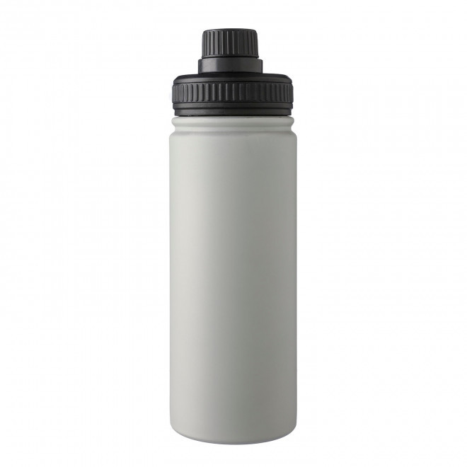 GOURDE SPORT ISOTHERME 550 ML PERSONNALISABLE 'DARU' - gris