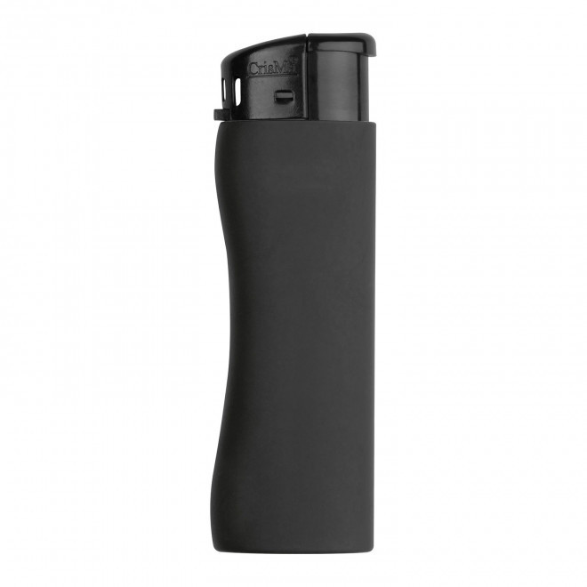 BRIQUET ELECTRONIQUE PERSONNALISABLE 'BAKIRA' - noir
