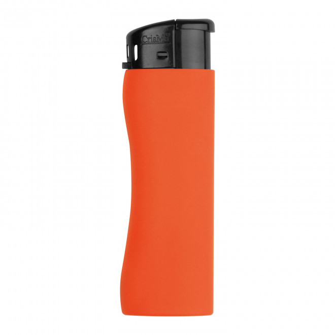 BRIQUET ELECTRONIQUE PERSONNALISABLE 'BAKIRA' - orange