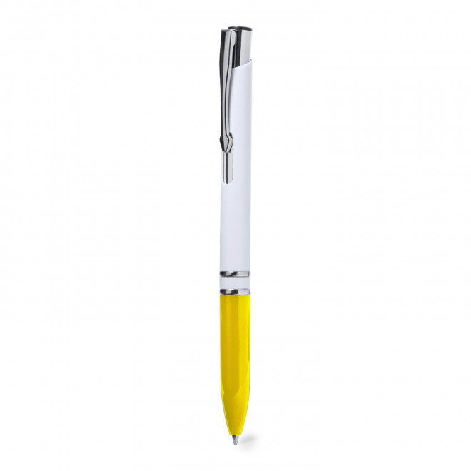 STYLO PERSONNALISABLE 'IVANA DUAL'  - jaune