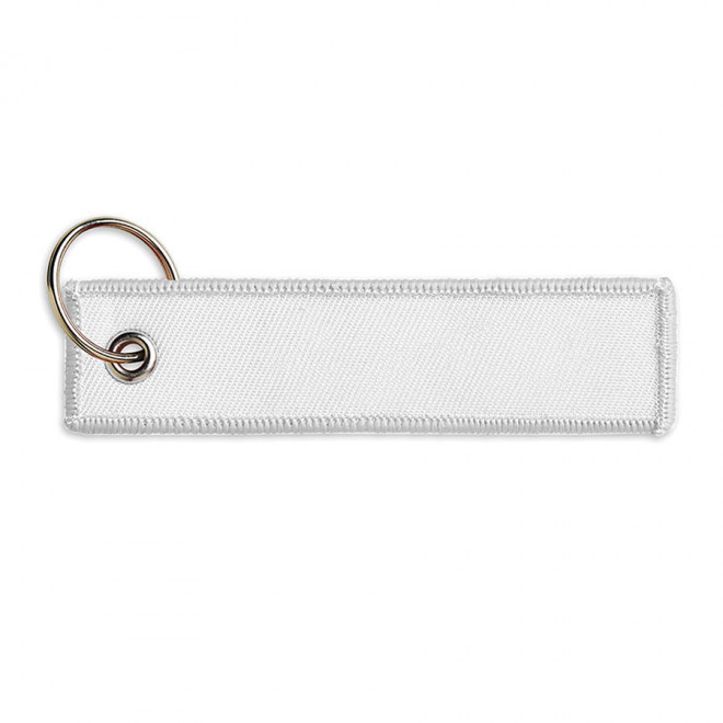 PORTE-CLÉS PUBLICITAIRE BRODÉ 'WING' - brodé