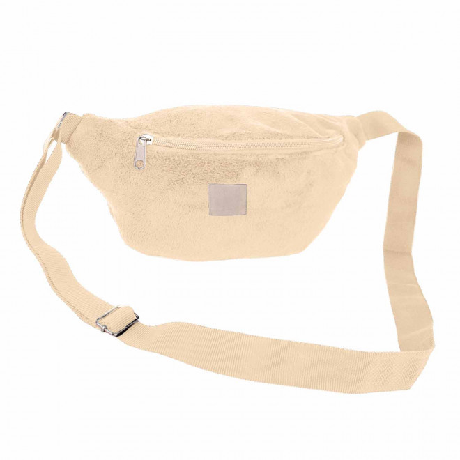 BANANE PERSONNALISABLE MIE EN POLAIRE 'LOR' - beige