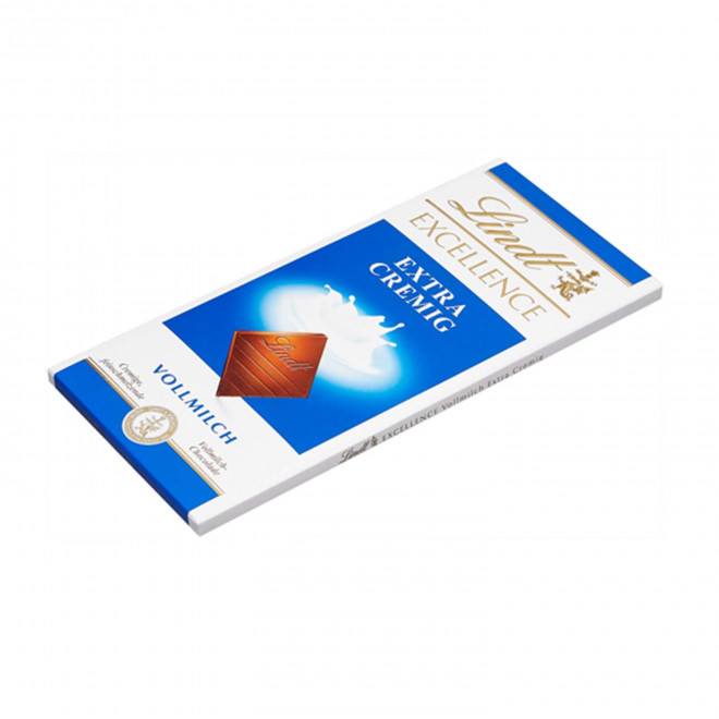 TABLETTE DE CHOCOLAT LINDT PERSONNALISABLE - chocolat au lait