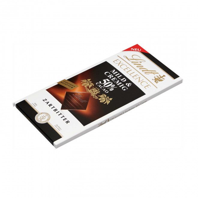 TABLETTE DE CHOCOLAT LINDT PERSONNALISABLE - chocolat noir