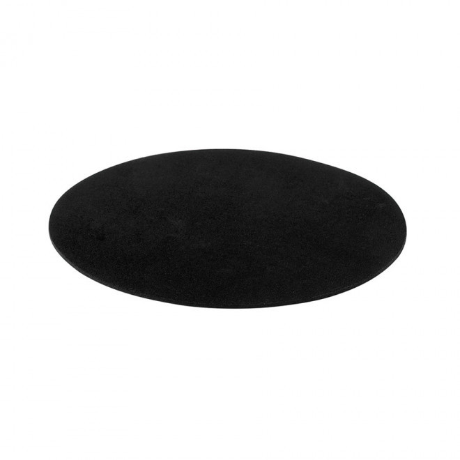 TAPIS DE SOURIS PERSONNALISABLE ROND 'SULIM' - noir