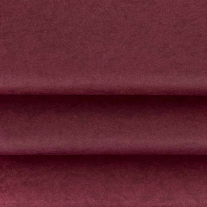 PAPIER DE SOIE 75X50 PERSONNALISABLE 'SOYAX' - bordeaux