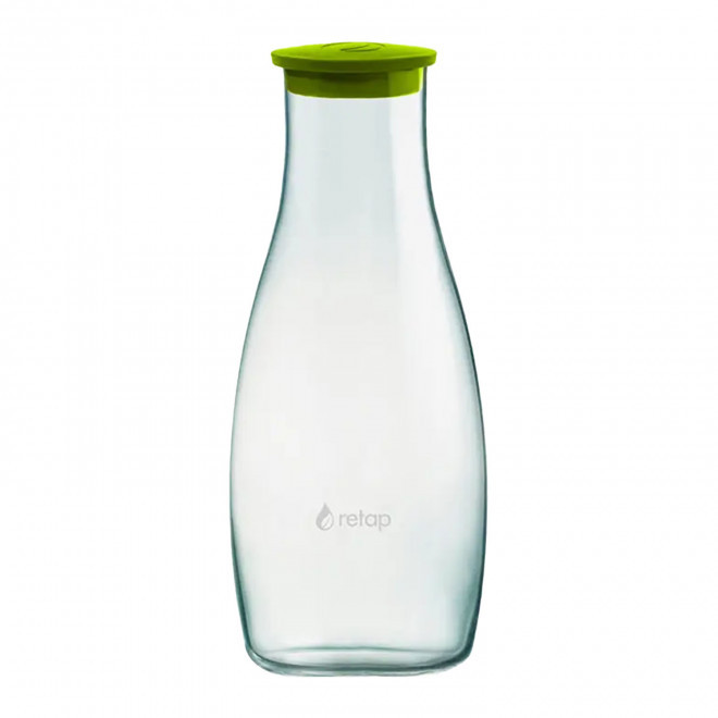 CARAFE VERRE 1,2L PERSONNALISABLE 'ORIGINAL CARAFE' - vert forêt