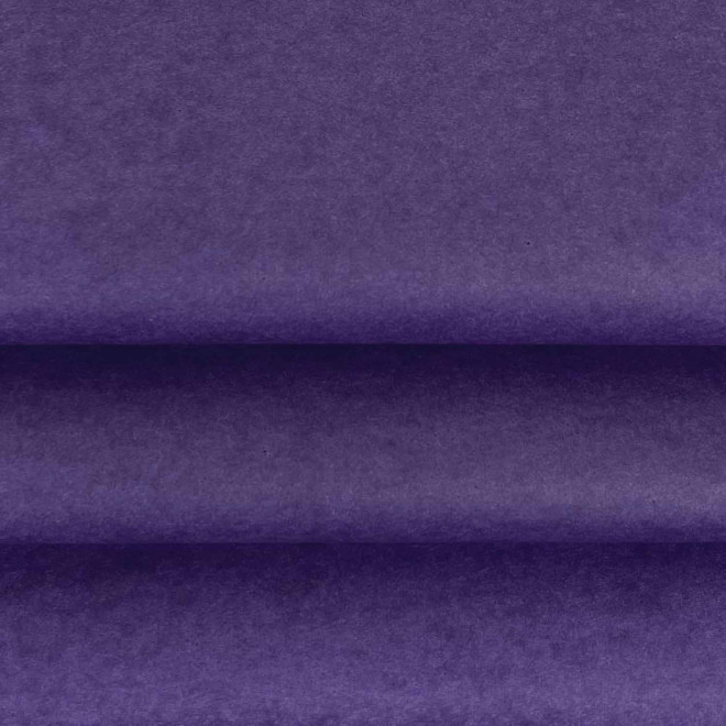 PAPIER DE SOIE 75X50 PERSONNALISABLE 'SOYAX' - violet