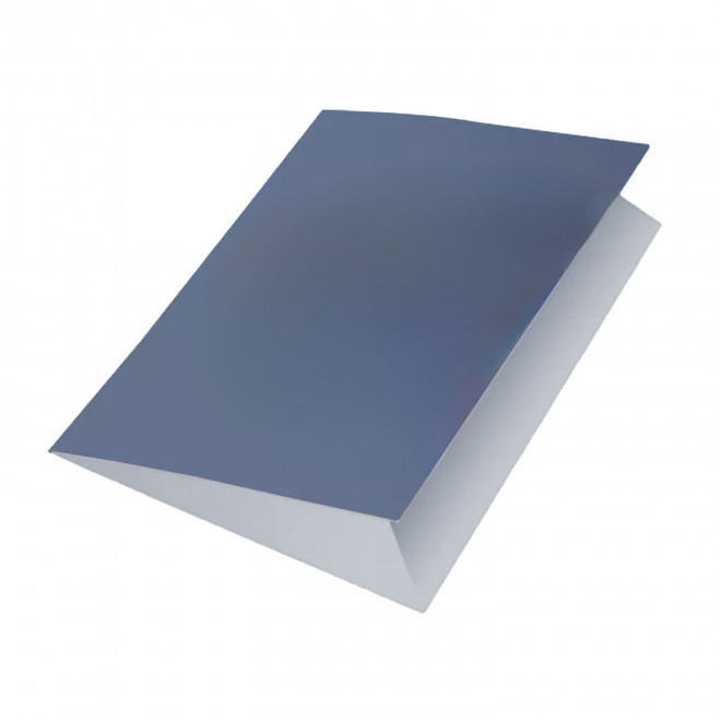 CHEMISE RECYCLEE 2 VOLETS A4 PERSONNALISABLE 'FLAP' - quadrichromie