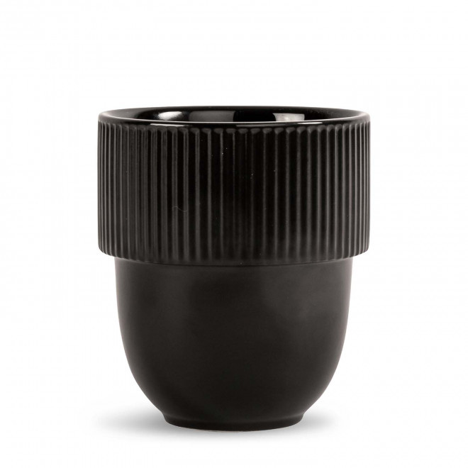 TASSE EMPILABLE 270ML PERSONNALISABLE 'EMPI' - noir