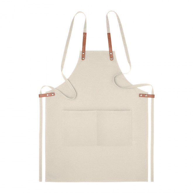TABLIER PERSONNALISÉ 'MADURAI' - beige
