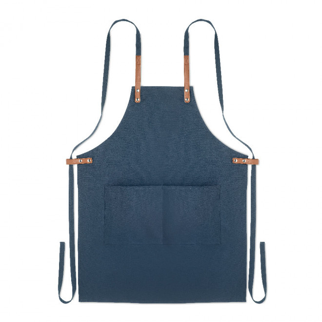 TABLIER PERSONNALISÉ 'MADURAI' - bleu