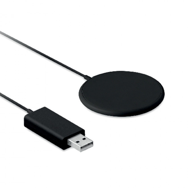 CHARGEUR À INDUCTION PUBLICITAIRE 10W 'BULSE' - noir