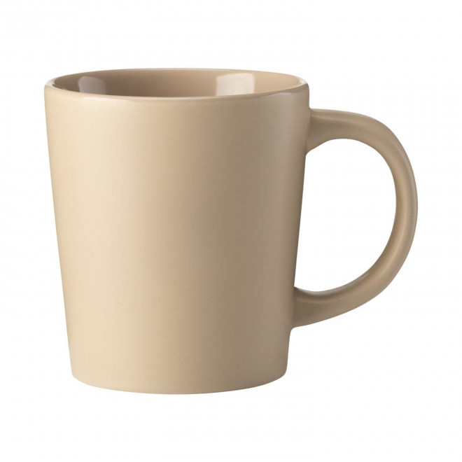 MUG CERAMIQUE 250 ML PERSONNALISABLE 'PANOLU' - sable