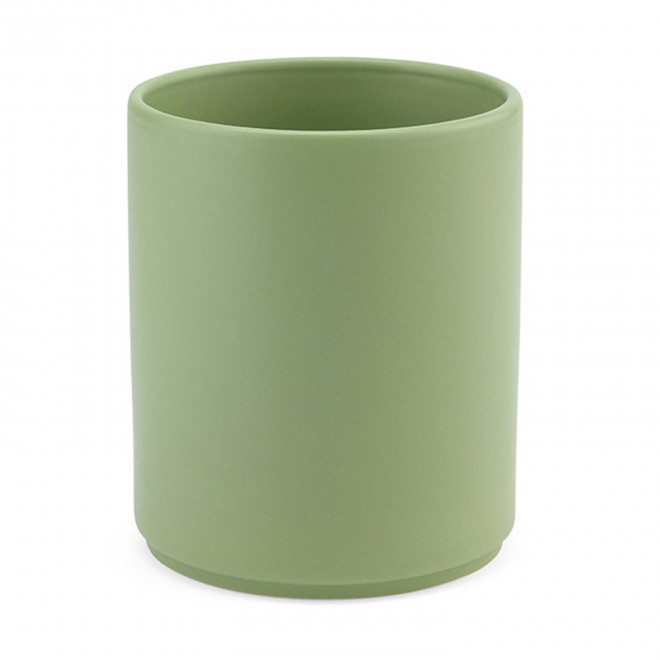 MUG CERAMIQUE 350 ML PERSONNALISABLE 'CAFLO' - vert_mat