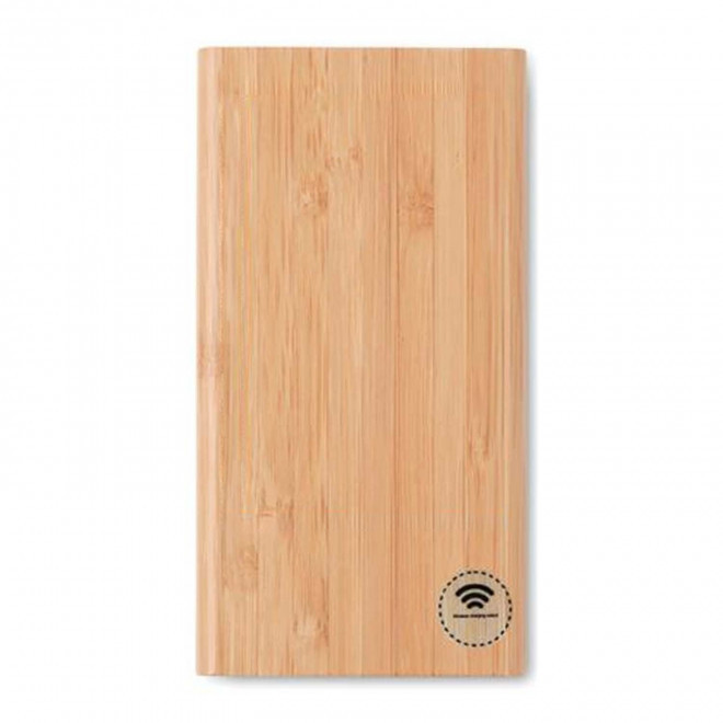 POWERBANK PERSONNALISABLE EN BAMBOU 'ARENAPOWER' - bambou 6000mAh