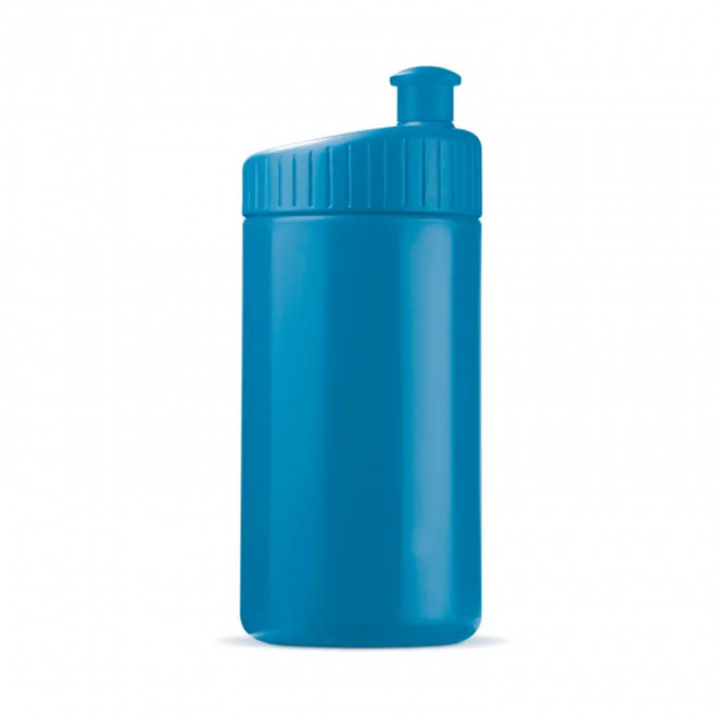 GOURDE DE SPORT PUBLICITAIRE 500ML OPAQUE COLORE 'TRAIL' - bleu clair