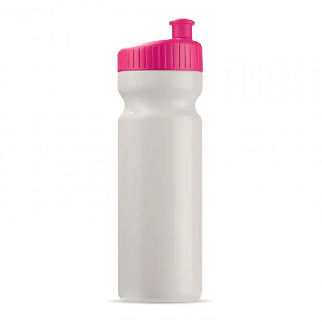 GOURDE DE SPORT PERSONNALISÉE 750ML TRANSLUCIDE 'TRAIL'  - rose