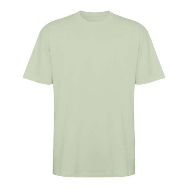 TEE-SHIRT MIXTE COULEUR PERSONNALISE 'BULL' - vert pâle
