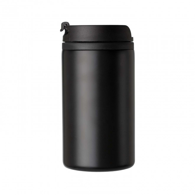 MUG ISOTHERME PERSONNALISABLE 'GISELA' - noir