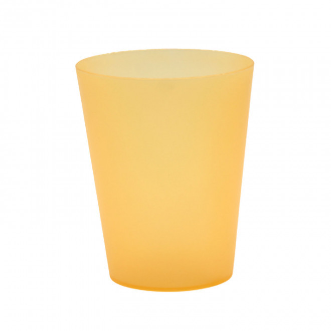 GOBELET REUTILISABLE PERSONNALISABLE 15 CL 'CUP' - orange