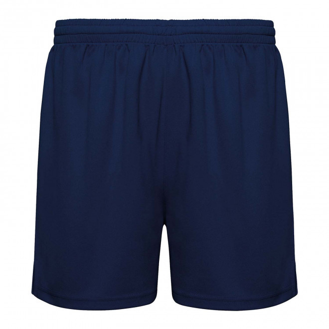 SHORT DE SPORT MIXTE PERSONNALISE 'PLAYER' - bleu marine