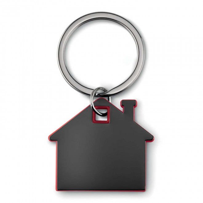 PORTE-CLÉS PERSONNALISÉ 'CASACOLOR' - rouge