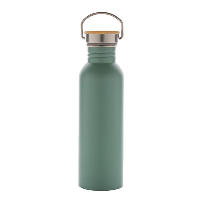 GOURDE PERSONNALISABLE ACIER INOXYDABLE 700ML 'HOLLDO' - vert