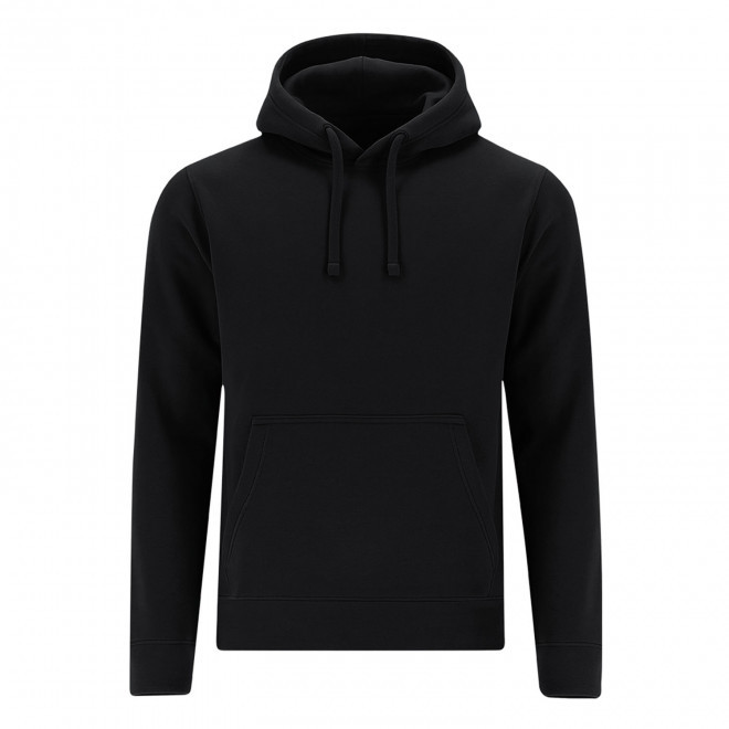 SWEAT-SHIRT MIXTE CAPUCHE PERSONNALISABLE 'MORALIE 2.0' - noir
