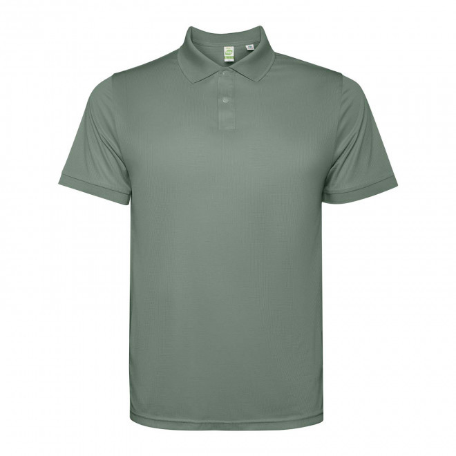 POLO DE SPORT HOMME PERSONNALISABLE 'TORMO' - vert pâle