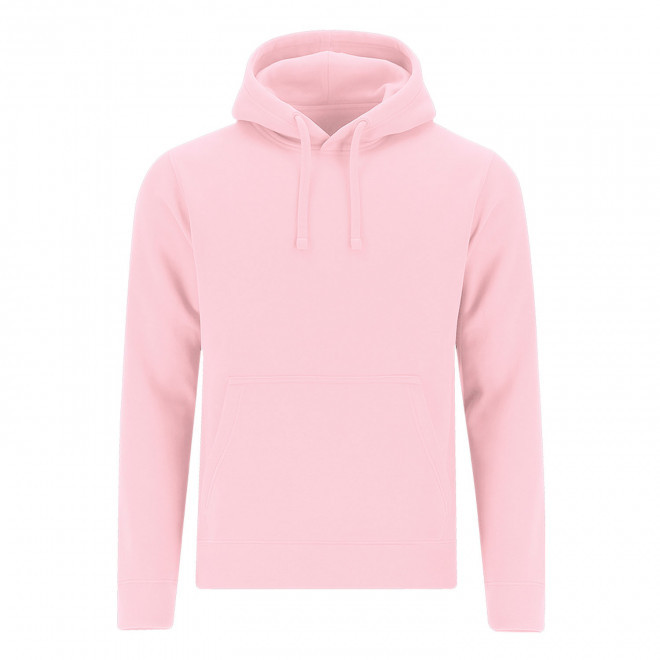 SWEAT-SHIRT MIXTE CAPUCHE PERSONNALISABLE 'MORALIE 2.0' - rose