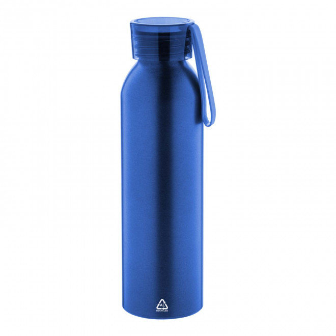 GOURDE ALU RECYCLE PERSONNALISEE 600 ML 'KILIMANDJARI' - bleu
