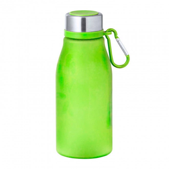 BOUTEILLE RPET PERSONNALISABLE 370 ML 'BRUNOMA MOUSQUETON' - vert