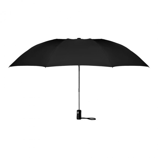 PARAPLUIE PERSONNALISÉ PLIABLE ET REVERSIBLE AUTO 'CAVAN'  - noir
