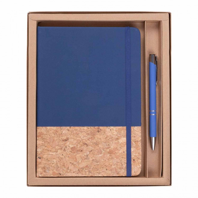 COFFRET CADEAU PERSONNALISABLE 'MENTO' - bleu