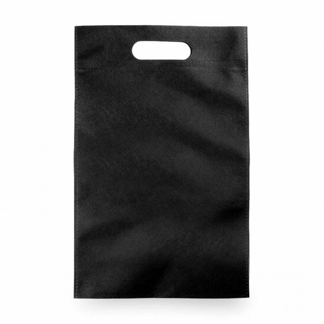 SAC PERSONNALISABLE NON TISSE POUR CHAUSSURES 'RIVAL CHAUSSURE' - noir