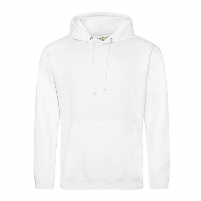 SWEAT-SHIRT PERSONNALISÉ À CAPUCHE MIXTE 'HOODIE' - artic white