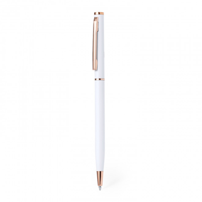 STYLO PERSONNALISABLE 'MEDI ROSY' - blanc