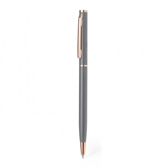 STYLO PERSONNALISABLE 'MEDI ROSY' - gris