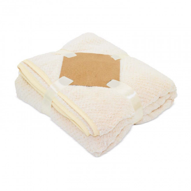 PLAID FLUFFY PERSONNALISABLE 'HOTSE' 200GR/M² - beige