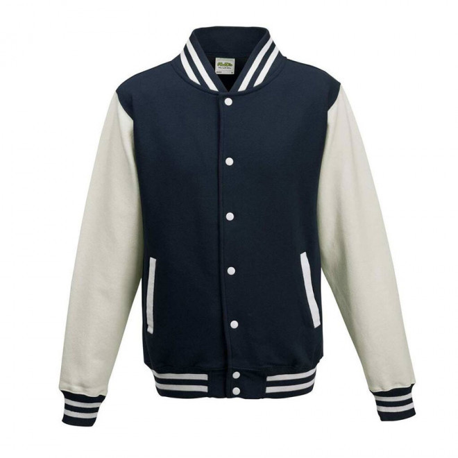 VESTE PERSONNALISÉE SWEAT 'PITCHER' - oxford/blanc
